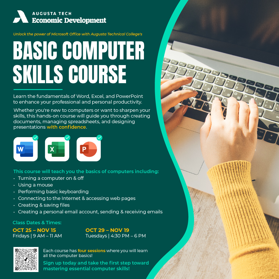 0013 Basic Computer Skills | Augusta Technical College